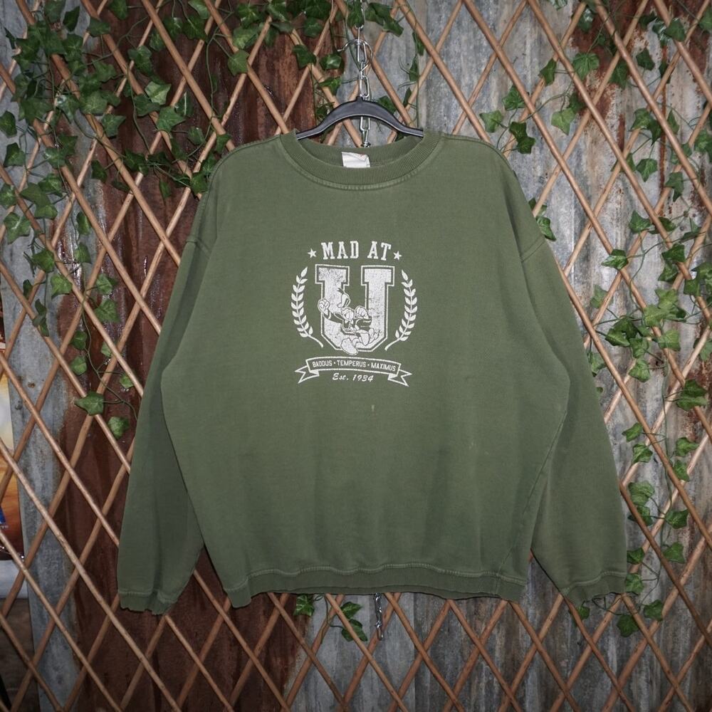 XL - Vintage Y2K Disney Sweatshirts description mad you